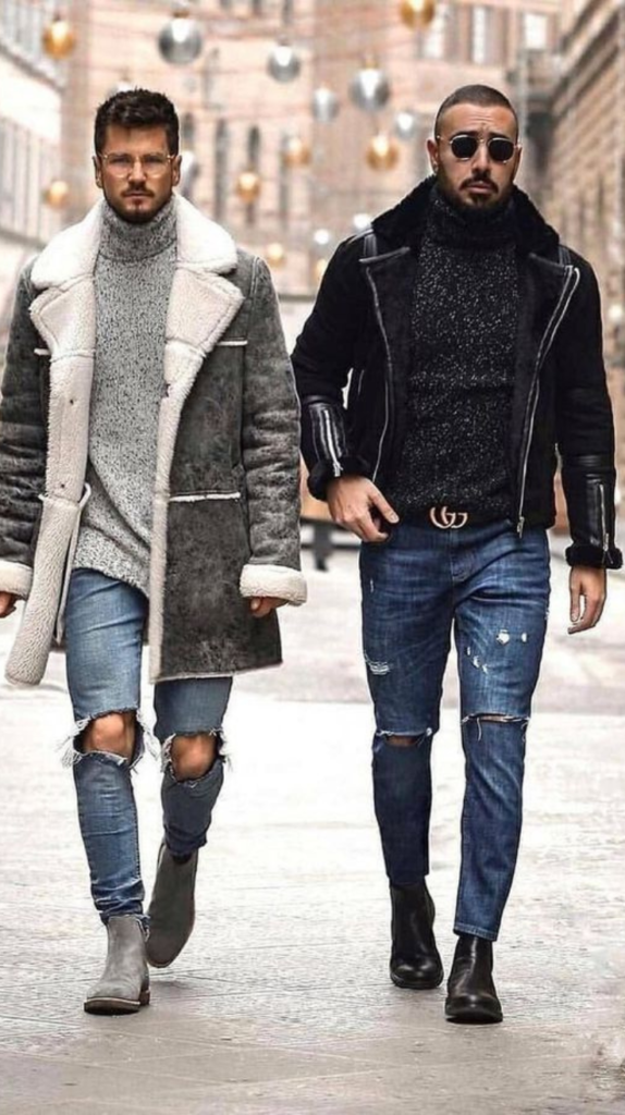 Men's Winter Style in Greece