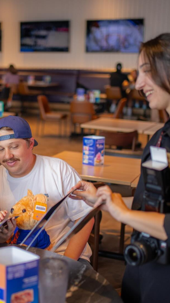 Wait Staff in a Restaurant