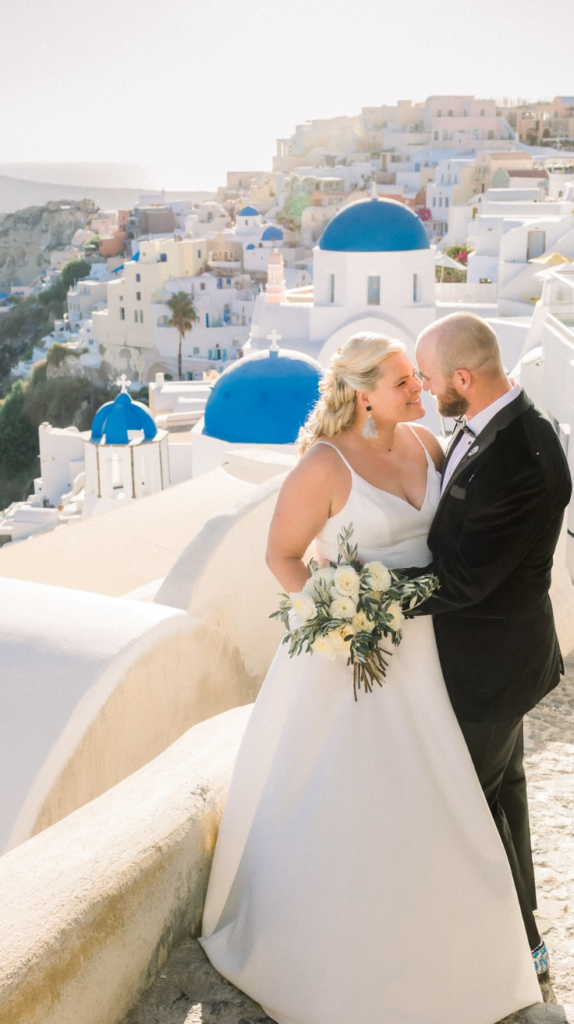 Wedding in Santorini